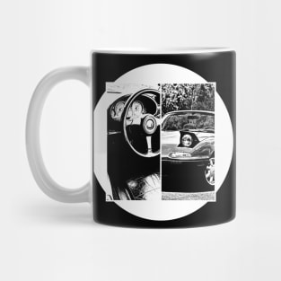 Mazda Miata MX-5 NA Black 'N White 5 (BLACK VERSION) Mug